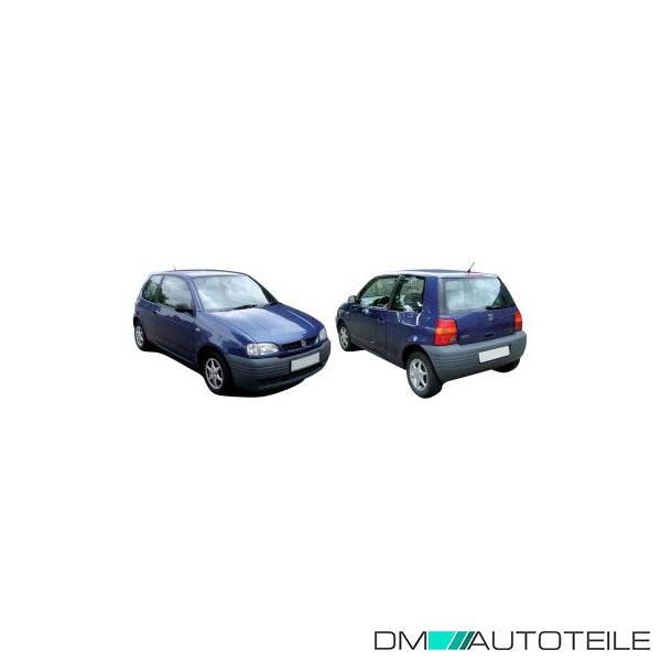 Außenspiegel rechts kpl. konvex mech. schwarz passt für Seat Arosa