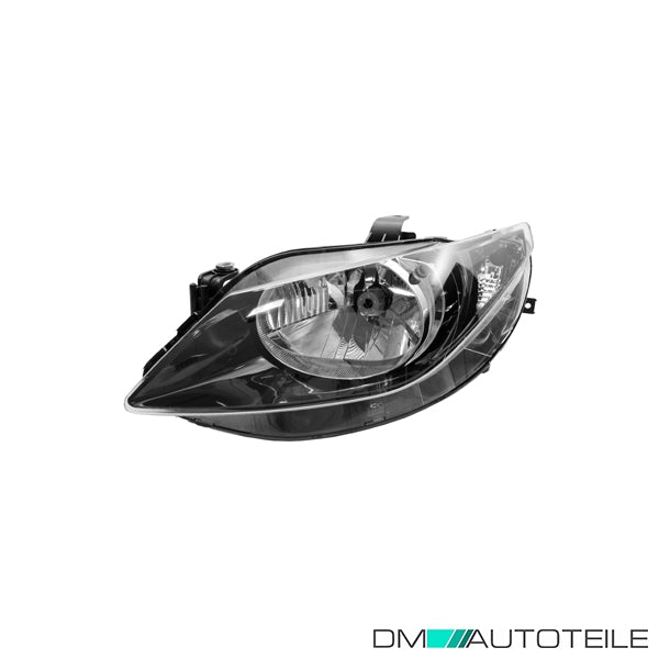 Hauptscheinwerfer links H4 ohne Motor passt für Seat Ibiza IV 08-12