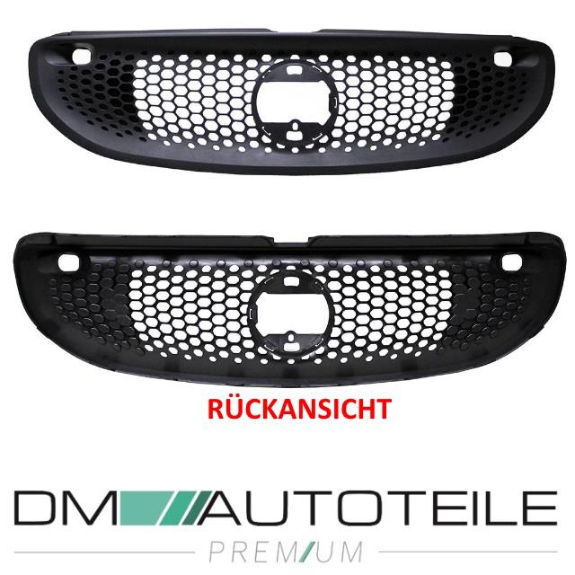 Smart Fortwo 453 Bj.14- Kühlergitter Lüftungsgitter Schwarz Vorne