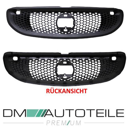 Smart Fortwo 453 Bj.14- Kühlergitter Lüftungsgitter Schwarz Vorne