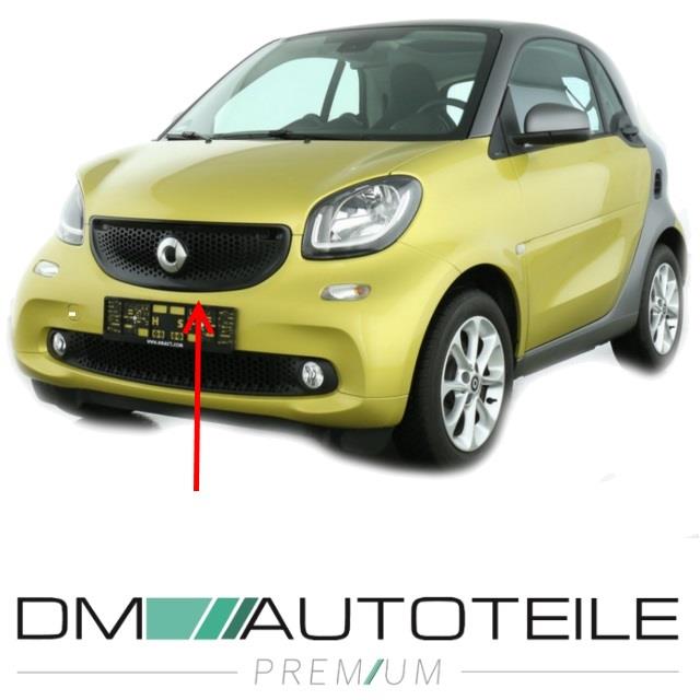 Smart Fortwo 453 Bj.14- Kühlergitter Lüftungsgitter Schwarz Vorne