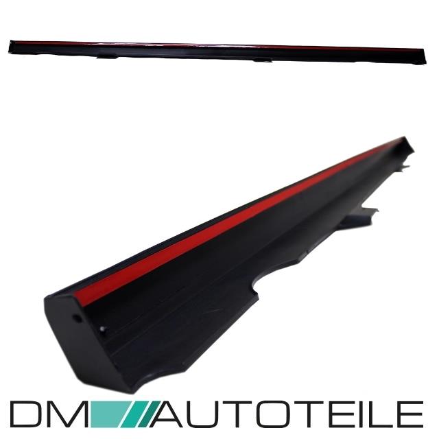 Seitenschweller SET ABS Kunstostoff mit Anbaumaterial passt für VW Golf 7 R-Line Umbau