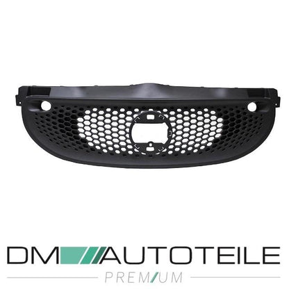 Smart Forfour 453 Bj.14- Kühlergitter Lüftungsgitter Schwarz genarbt