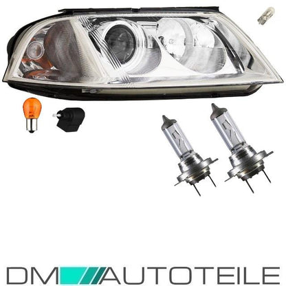 Hella ORIGINAL Halogen Scheinwerfer rechts H7/H7 passt für VW Passat 3BG ab 00-05