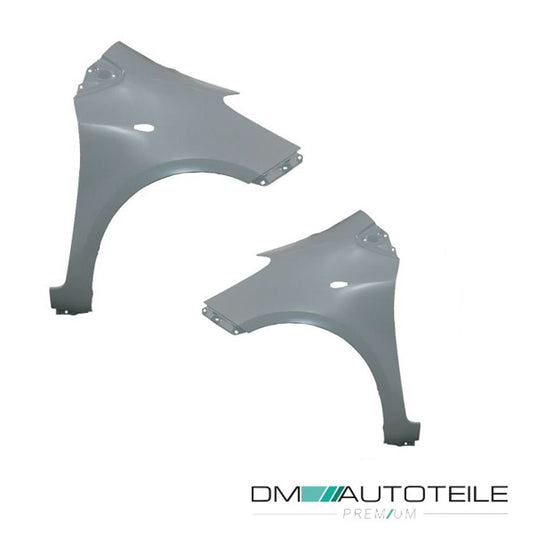 Kotflügel SET rechts+links vorne mit Blinkerloch passt für Toyota Yaris 06-09