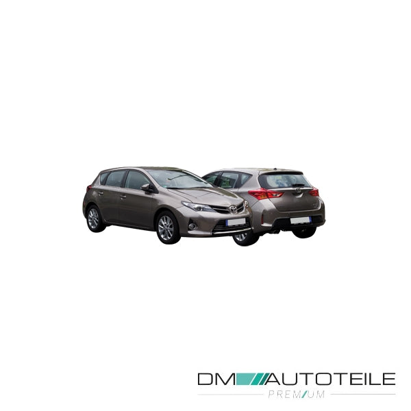 Stoßstange hinten schwarz passt für Toyota Auris typ E18 bj 13-15
