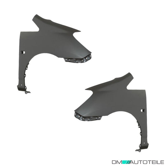 Kotflügel SET rechts+links vorne mit Blinkerloch für Toyota Corolla Verso 02-04