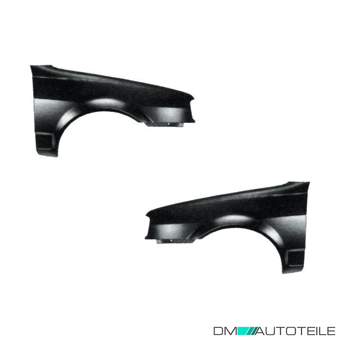 Kotflügel SET rechts+links vorne ohne Blinkerloch für VW Polo Classic 90-94