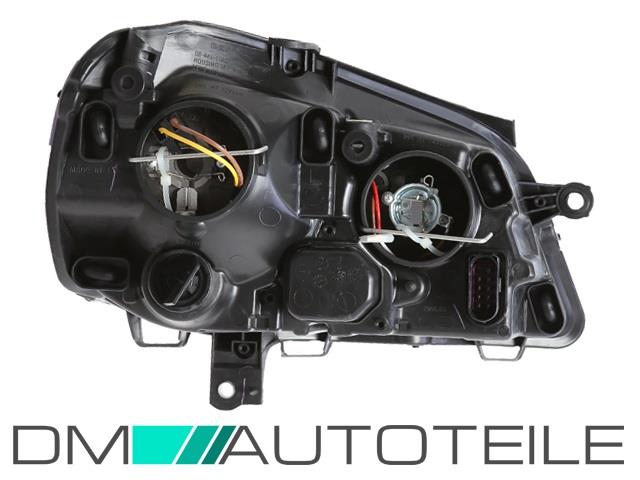 Scheinwerfer SET Klarglas Schwarz passt für VW POLO 9N ab 05-09 GTI CUP Edition