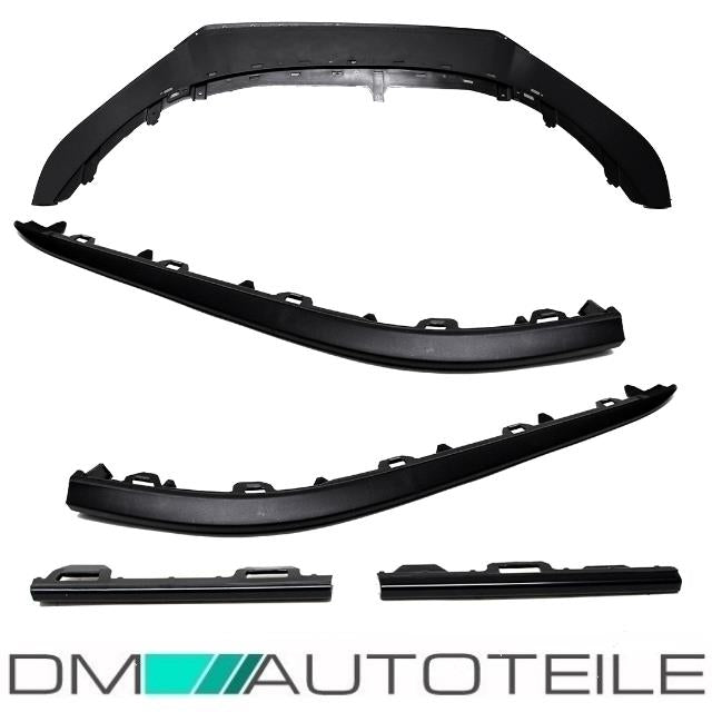 Stoßstange vorne + Grill Nebel SET + Spoiler passt für VW Polo 6R 6C FACELIFT