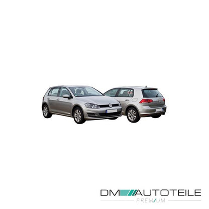 Stoßstange hinten grundiert 6x PDC passt für VW Golf VII 7 ab 10/2012 auch GTI