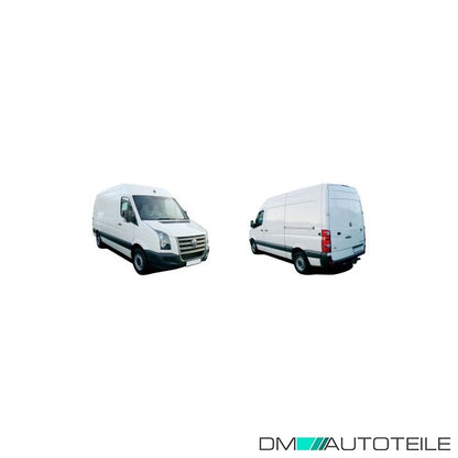Stoßstange vorne dunkelgrau passt für VW Crafter 30-50 2E Baujahr 05-16