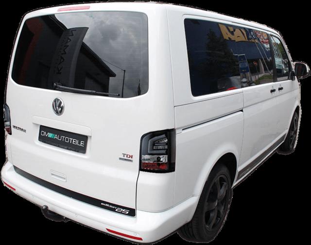 Rückleuchten Heckleuchten Set Smoke LED Light Bar passt für VW T5 GP FACELIFT