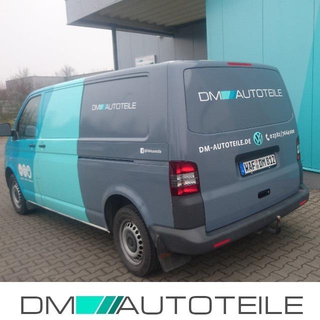 Rückleuchten Heckleuchten SET Scharz Rot passt für VW T5 03-09 mit Heckklappe