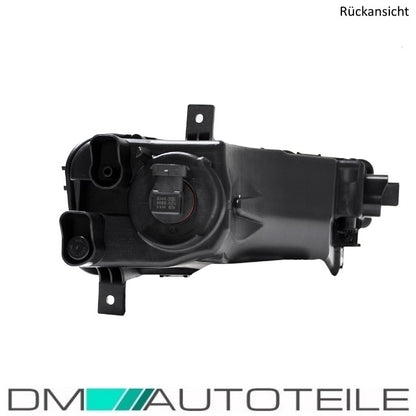 Klarglas Smoke Schwarz Nebelscheinwerfer SET + H11 Birnen passt für VW T6 ab 2015