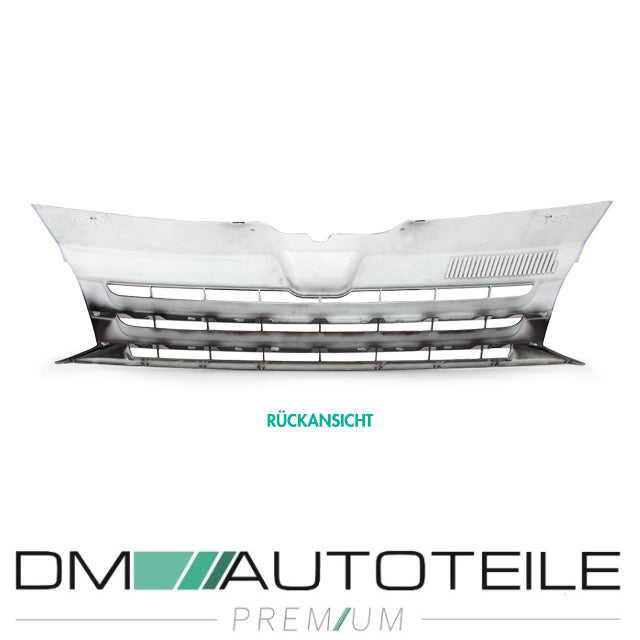 Kühlergrill Grill Clean Schwarz glanz Leiste Chrom für VW T5 GP Facelift 09-15