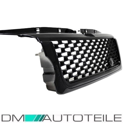 Range Rover Sport L320 Kühlergrill Frontgrill schwarz glänzend Bj 05-10