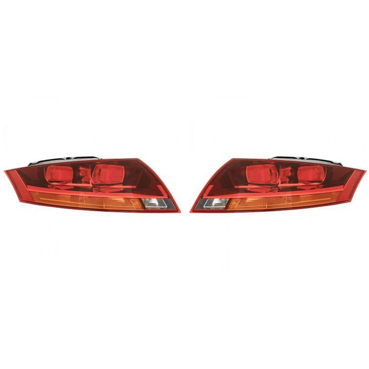 Rückleuchte Heckleuchte dunkelrot SET passt für Audi TT 8J3 ab 2008-2014