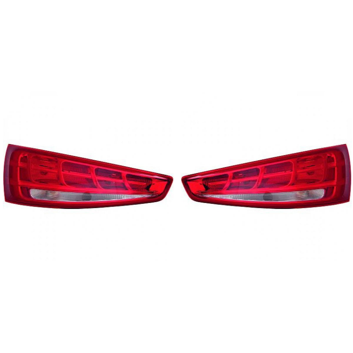 Depo / TYC Rückleuchte Halogen SET passt für Audi Q3 (8UG) ab 2011-2015