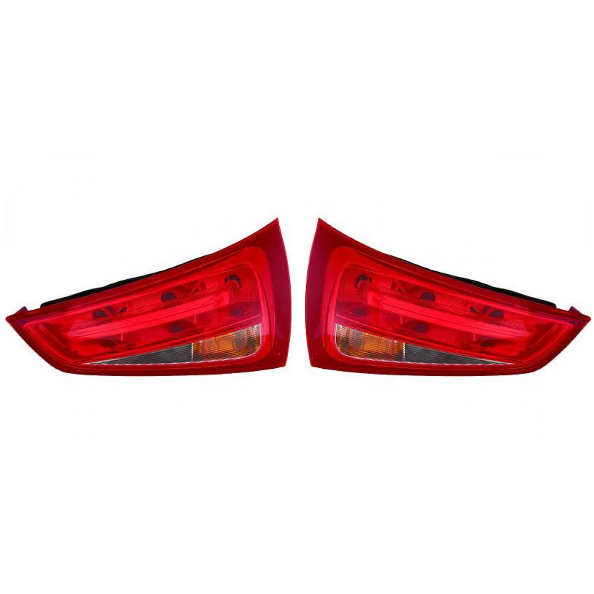 Depo / TYC Rückleuchte SET Halogen passt für Audi A1 8XK 8XF ab 2010-2014