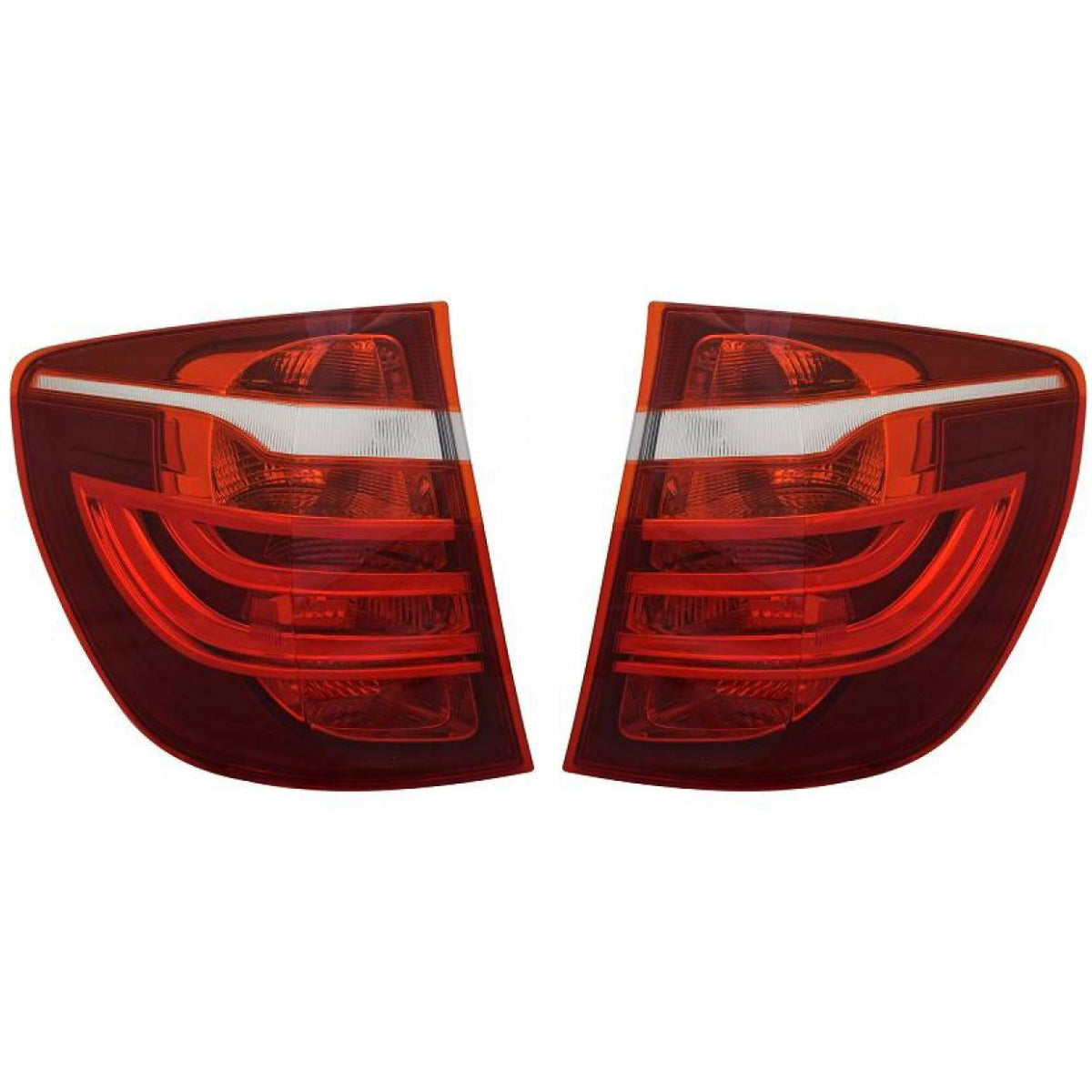 Depo / TYC Rückleuchte SET außen passt für BMW X3 F25 ab 2010-2017