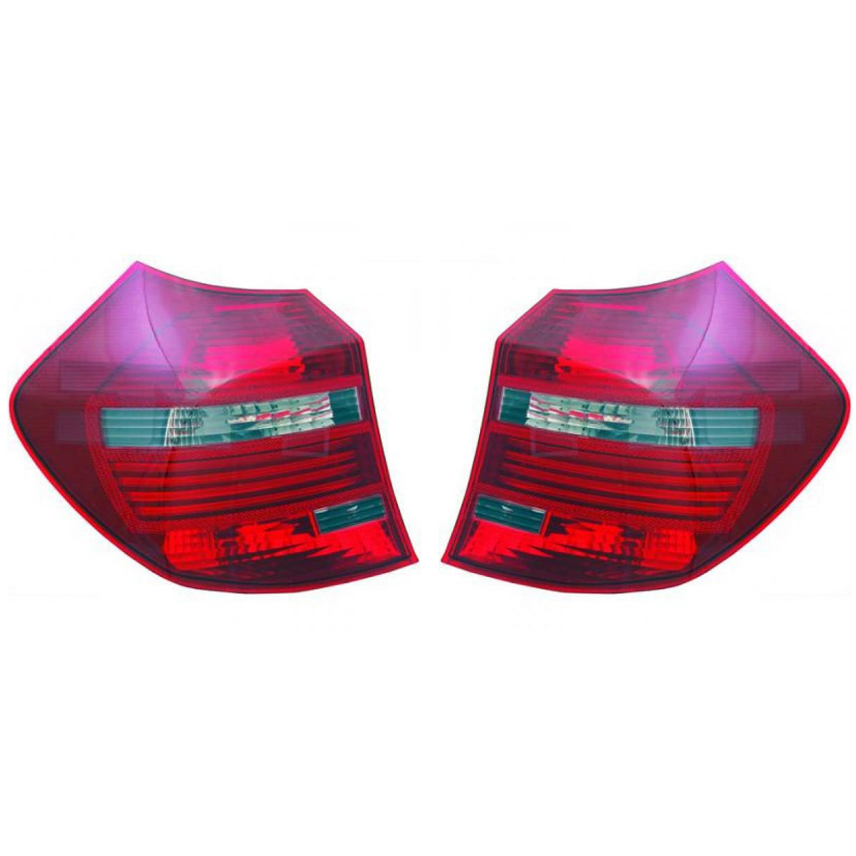 Depo TYC Rückleuchte LED SET rot grau passt für BMW 1er E87 E81 ab 2007-2013