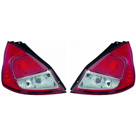 Depo / TYC Rückleuchte SET passt für Ford Fiesta VI (CB1, CCN) ab 2012-2017