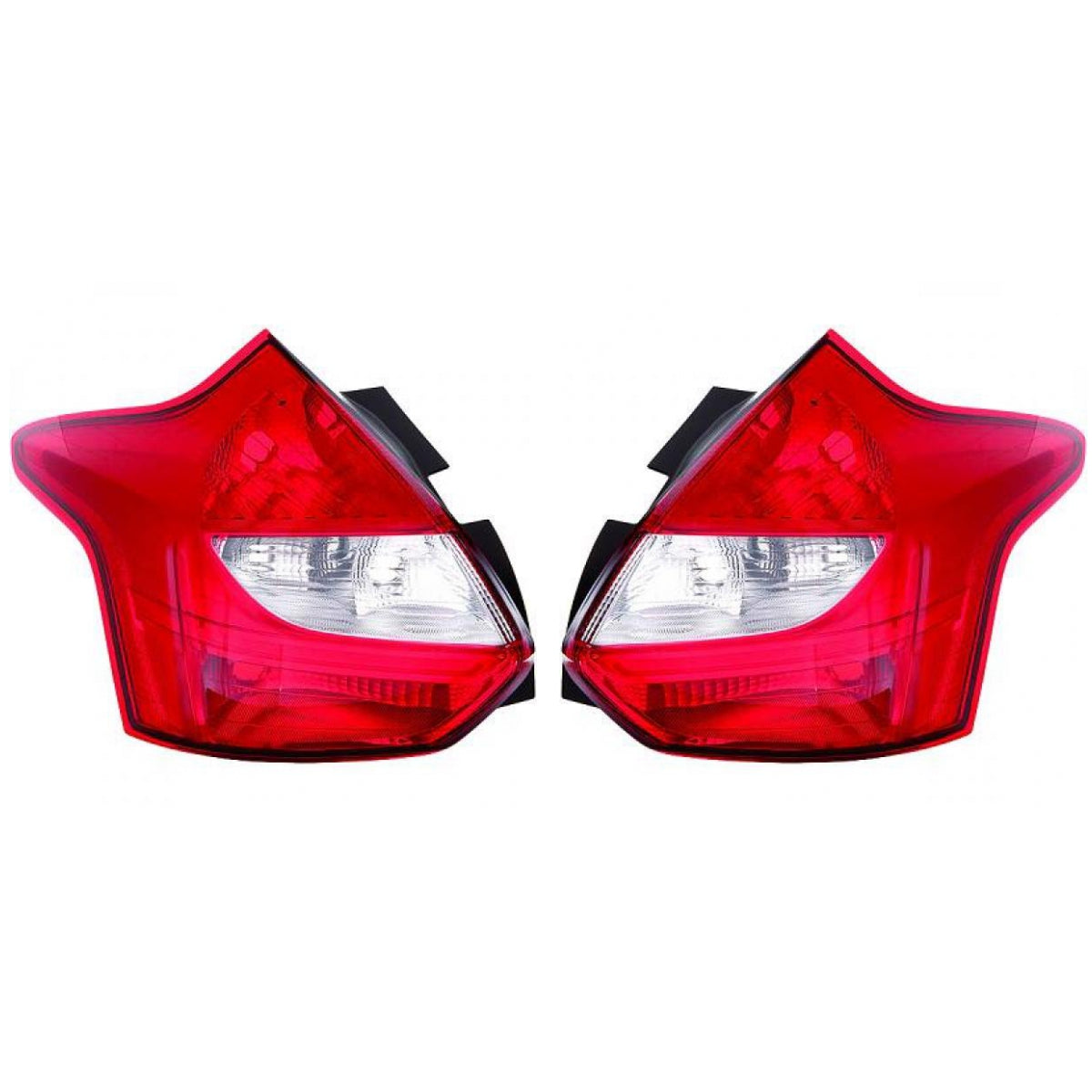 Depo / TYC Rückleuchte SET passt für Ford Focus III 5 Türer ab 2010-2014