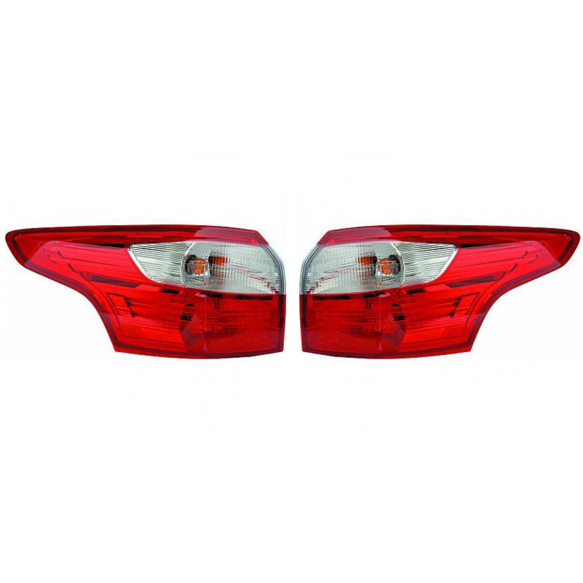 Depo TYC Rückleuchte LED SET außen passt für Ford Focus III Turnier 2010-2014