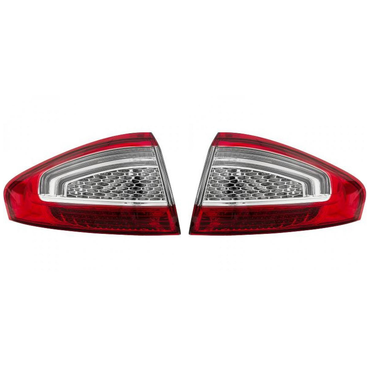 Depo / TYC Rückleuchte SET passt für Ford Mondeo IV Stufenheck (BA7) ab 10-14