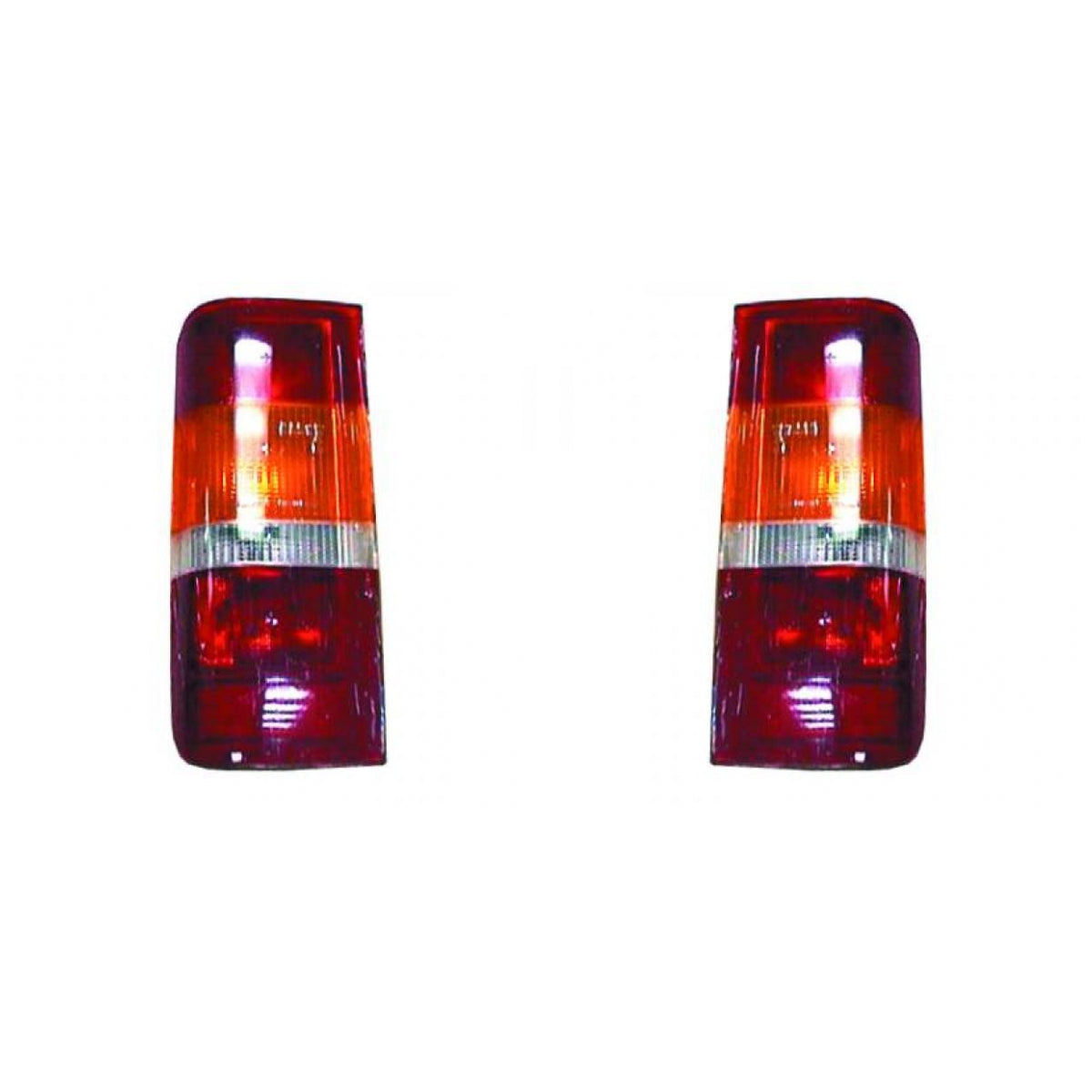 Depo / TYC Rückleuchte SET passt für Ford COURIER Kasten Transit Bus ab 86-03