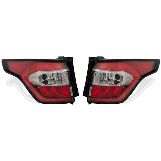 Original TYC Rückleuchte rot LED SET passt für Ford Kuga II DM2 ab 16-19