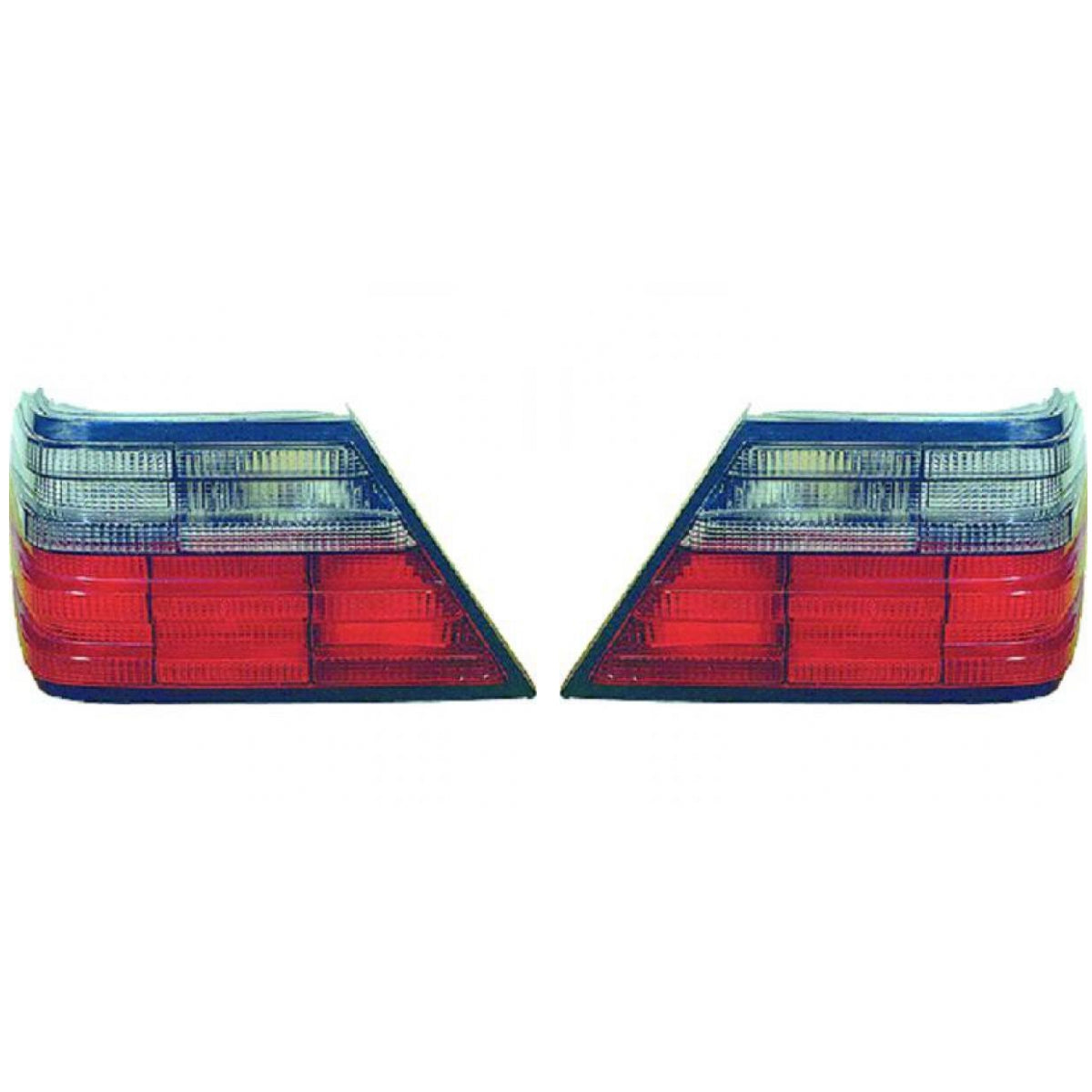 Depo / TYC Rückleuchte SET passt für Mercedes E-Klasse Coupe W124 ab 84-95