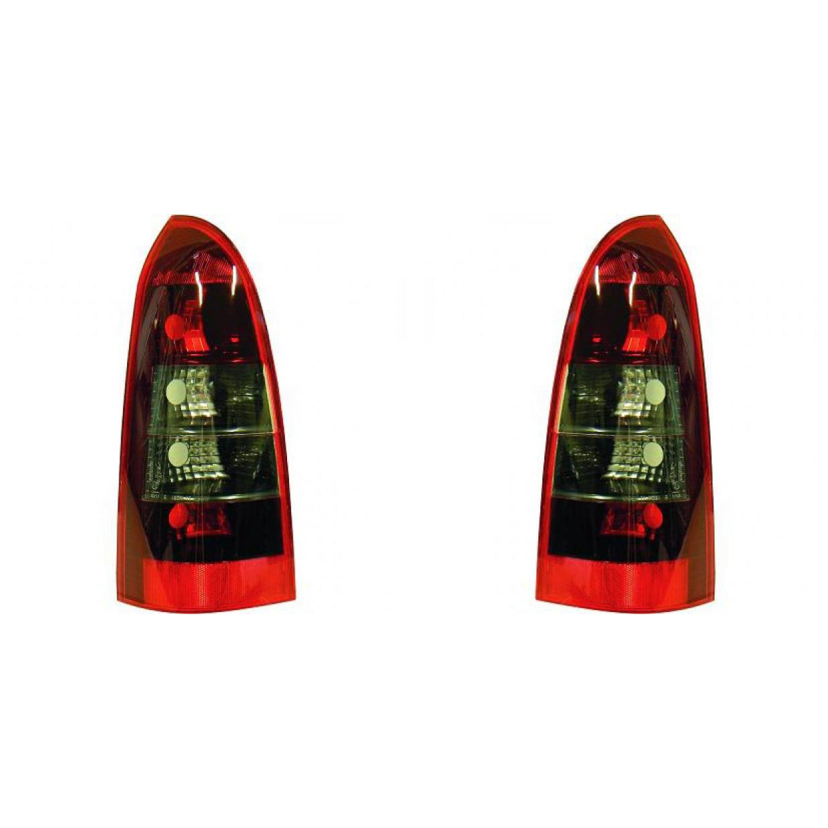 Depo / TYC Rückleuchte SET passt für Opel Astra G Caravan Classic ab 98-04