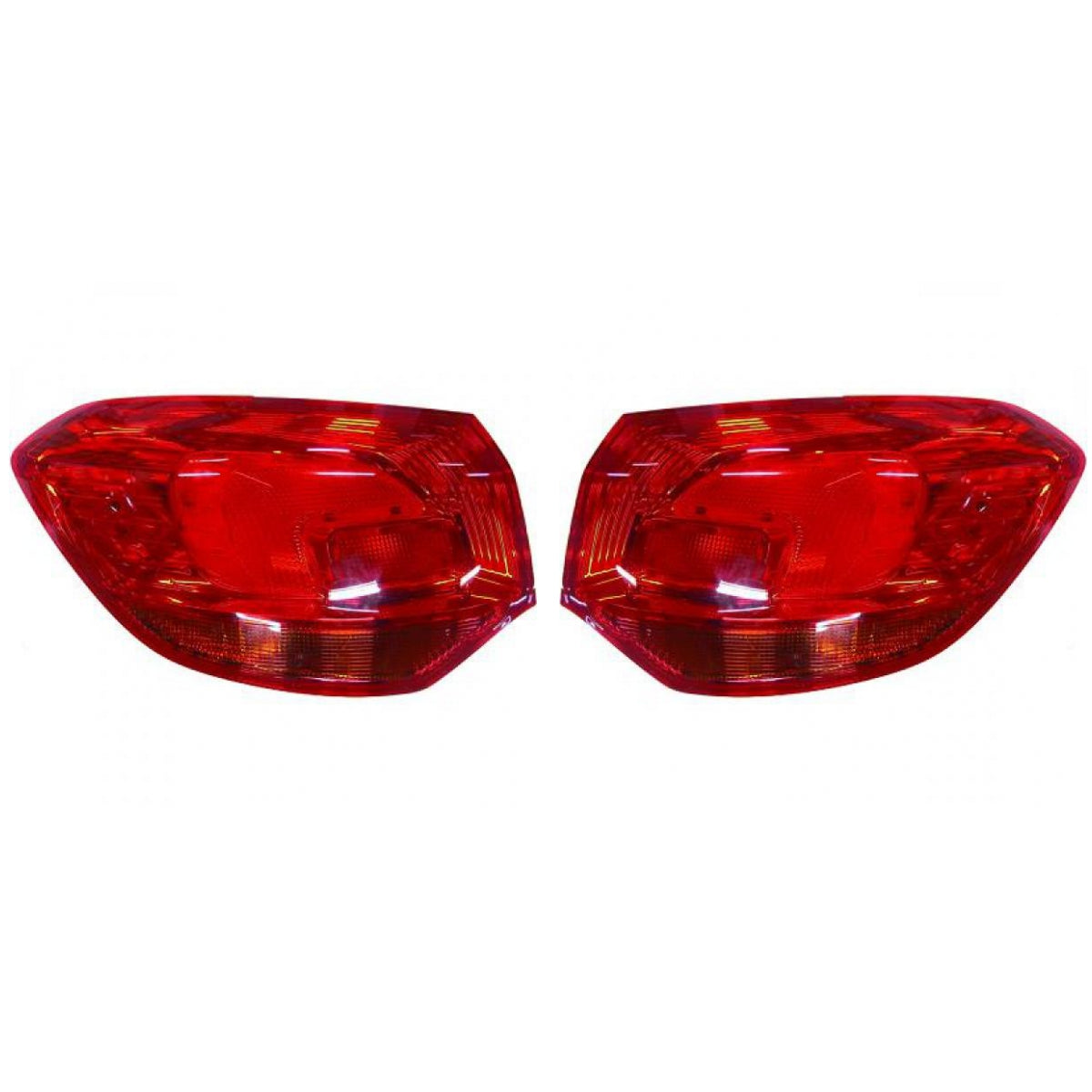 Depo / TYC Rückleuchte rot SET passt für Opel Astra J Caravan (P10) ab 09-15