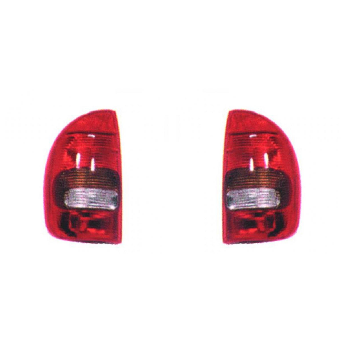 Depo / TYC Rückleuchte SET passt für Opel Corsa B CC (S93) ab 1997-2000