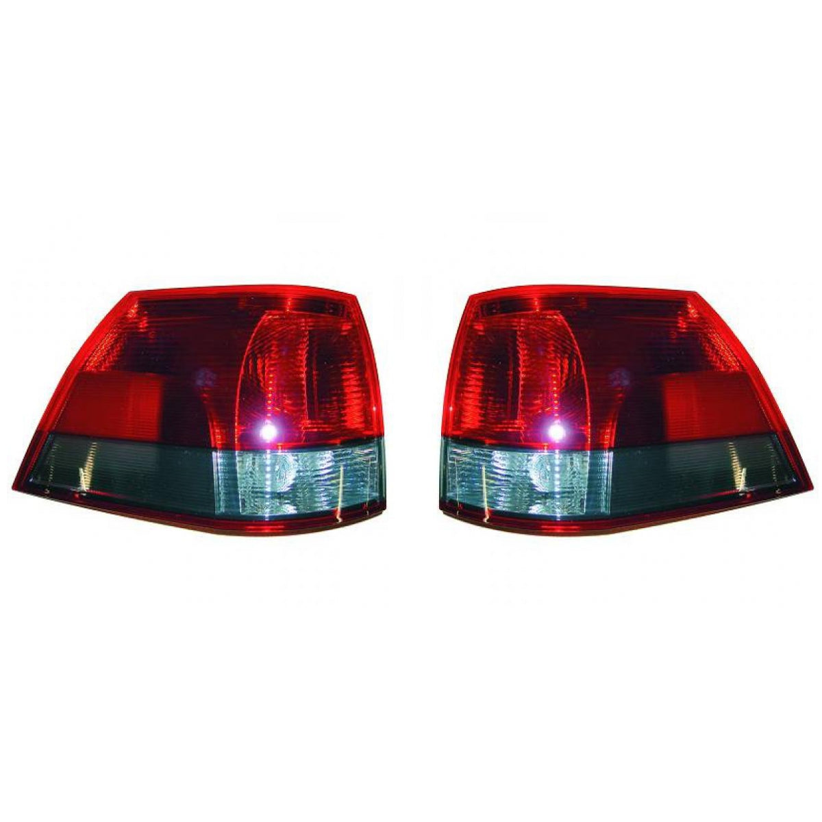 Depo/TYC Rückleuchte grau SET passt für Opel Vectra C Caravan Z02 ab 03-08