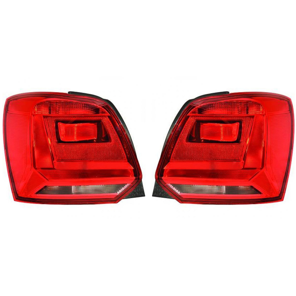Depo / TYC Rückleuchte SET passt für VW Polo V (6C1) ab Baujahr 2014-2017