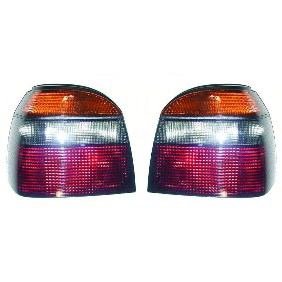 Depo / TYC Rückleuchte SET passt für VW Golf III Cabrio IV 1H1/1E7 ab 91-97