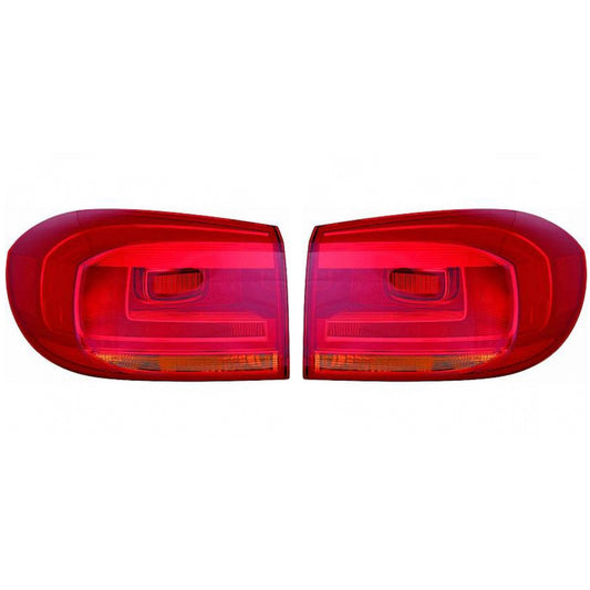 Depo / TYC Rückleuchte außen W16W SET passt für VW Tiguan 5N_ ab 2011-2016