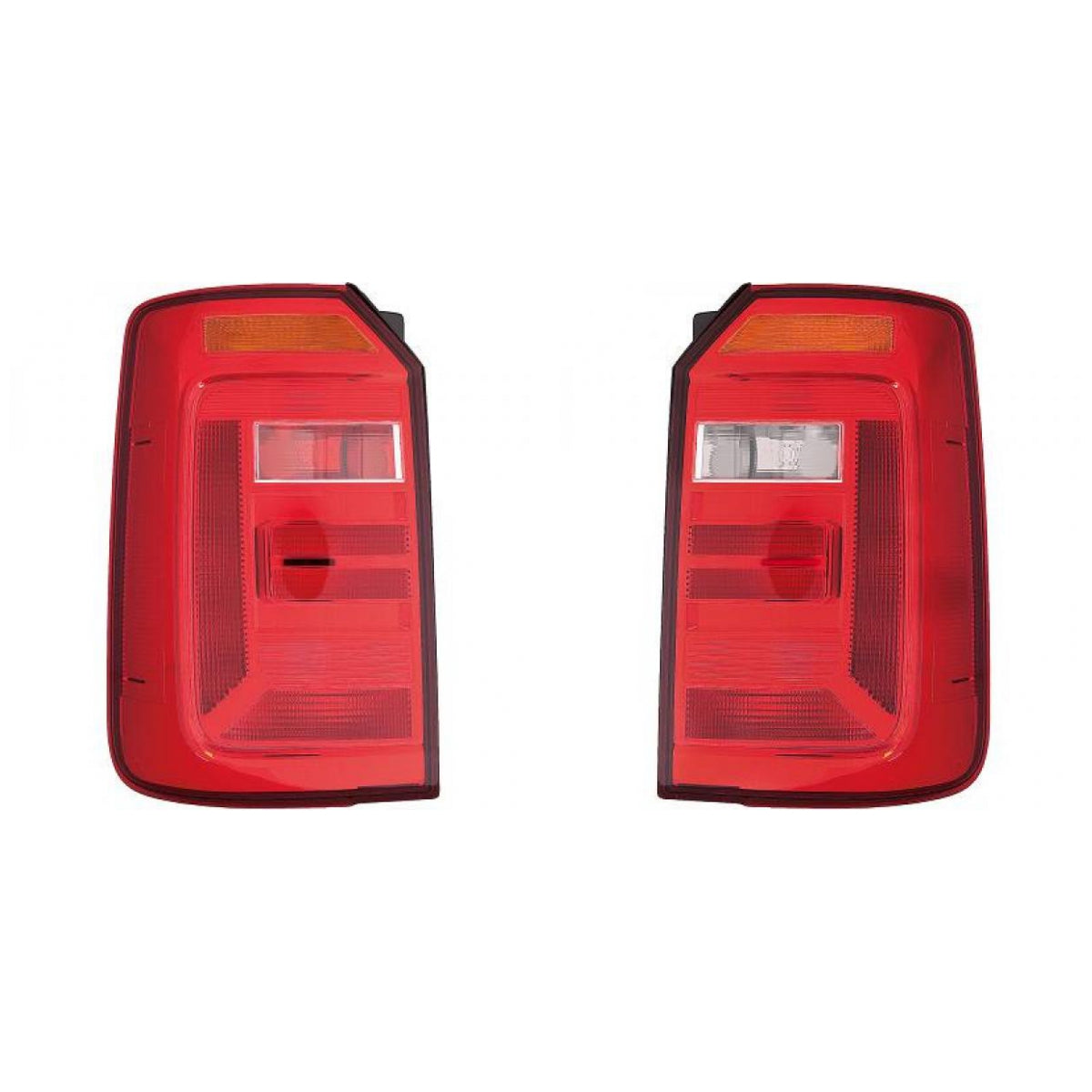 Depo / TYC Rückleuchte rot SET passt für VW Caddy IV Kasten Alltrack ab 15-20