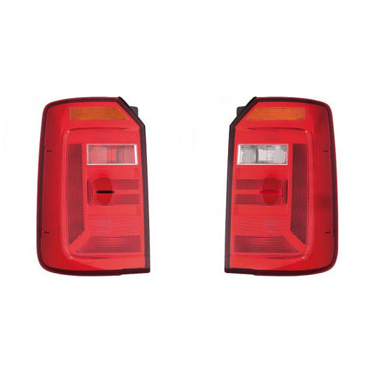 Depo / TYC Rückleuchte rot SET passt für VW Caddy IV Kasten Alltrack ab 15-20