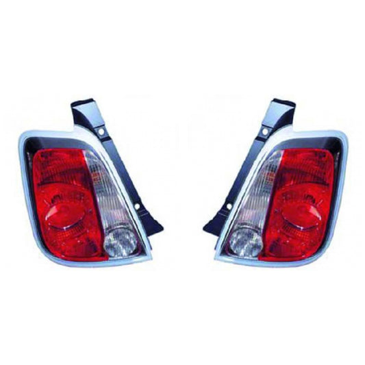 Depo / TYC Rückleuchte SET passt für Abarth/Fiat 500 595/695 ab 2007-2015