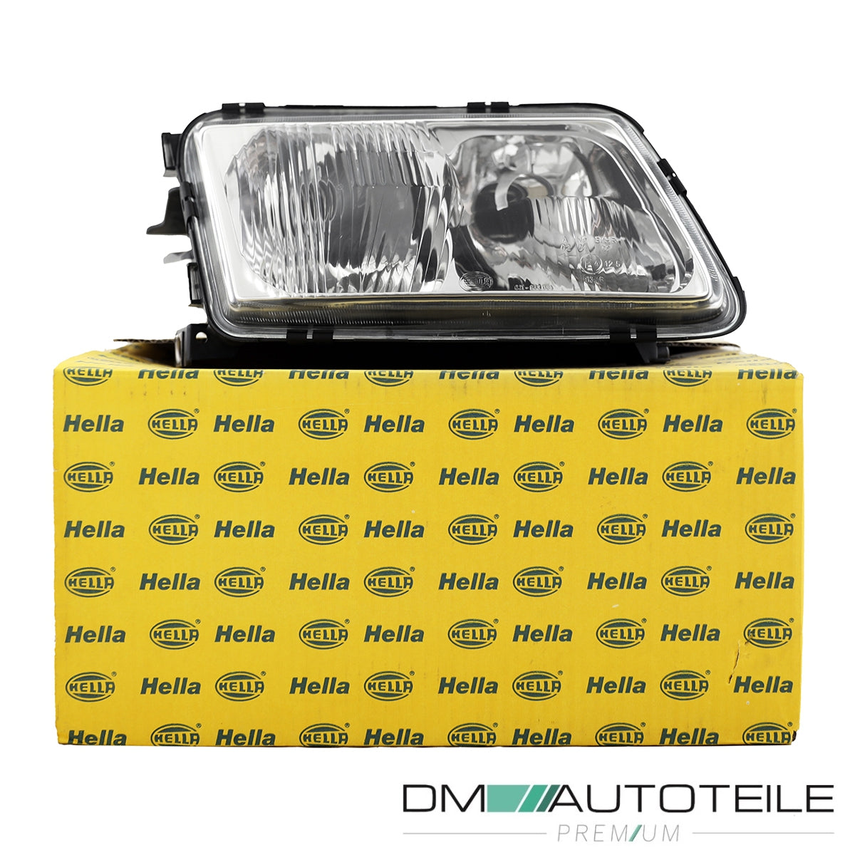 Hella Halogen H7/H4 FF Scheinwerfer rechts passt für Audi A3 (8L1) ab 1996-2000
