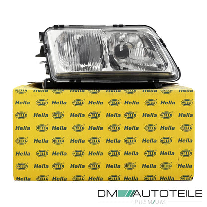 Hella Halogen H7/H4 FF Scheinwerfer rechts passt für Audi A3 (8L1) ab 1996-2000
