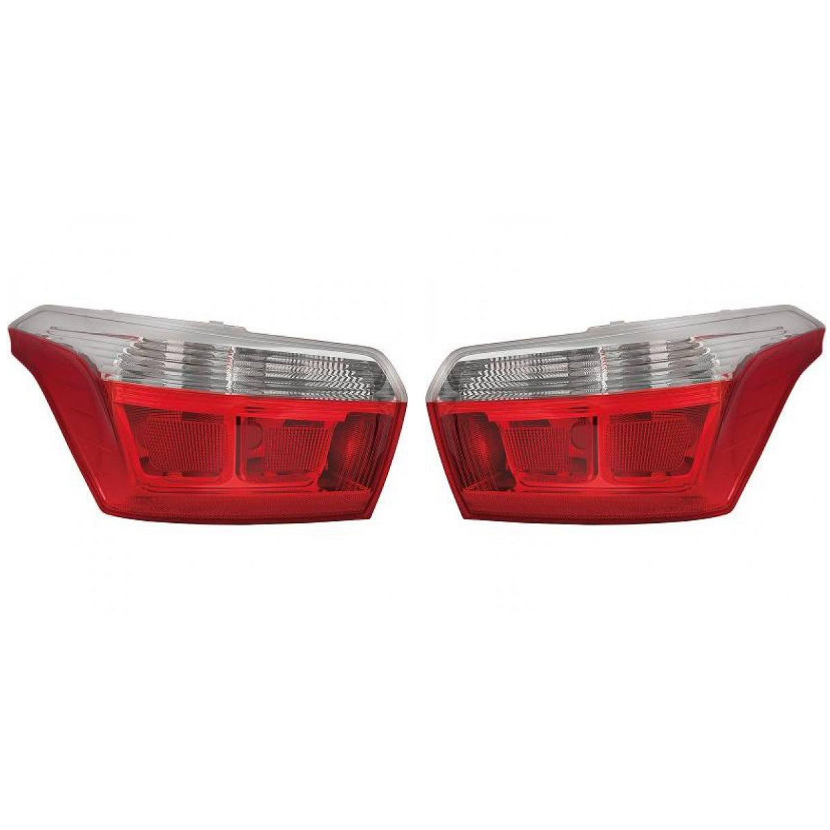 Original Depo / TYC Rückleuchte SET passt für Citroen C-ELYSEE (DD) ab 12-17