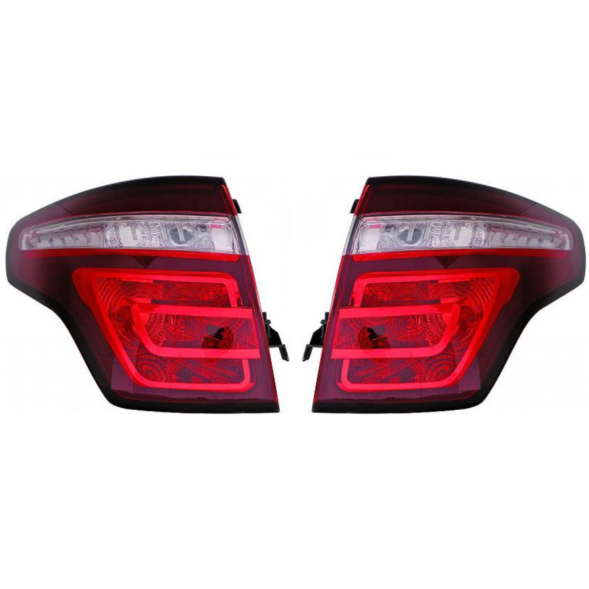 Depo / TYC Rückleuchte außen SET passt für Citroen C4 Picasso I (UD) ab 10-13