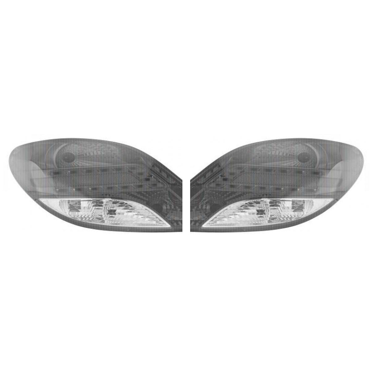 Depo / TYC LED Rückleuchte SET passt für Peugeot 207/207+ (WA/WC) ab 09-12