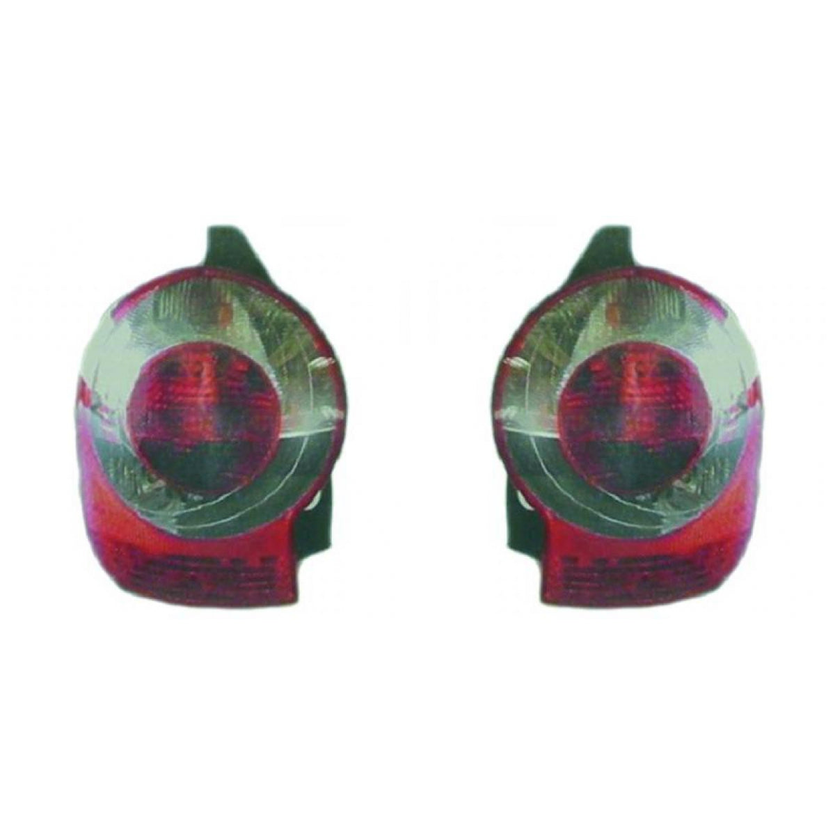 Depo / TYC Rückleuchte rot weiß SET passt für Renault Modus Grand F ab 04-08