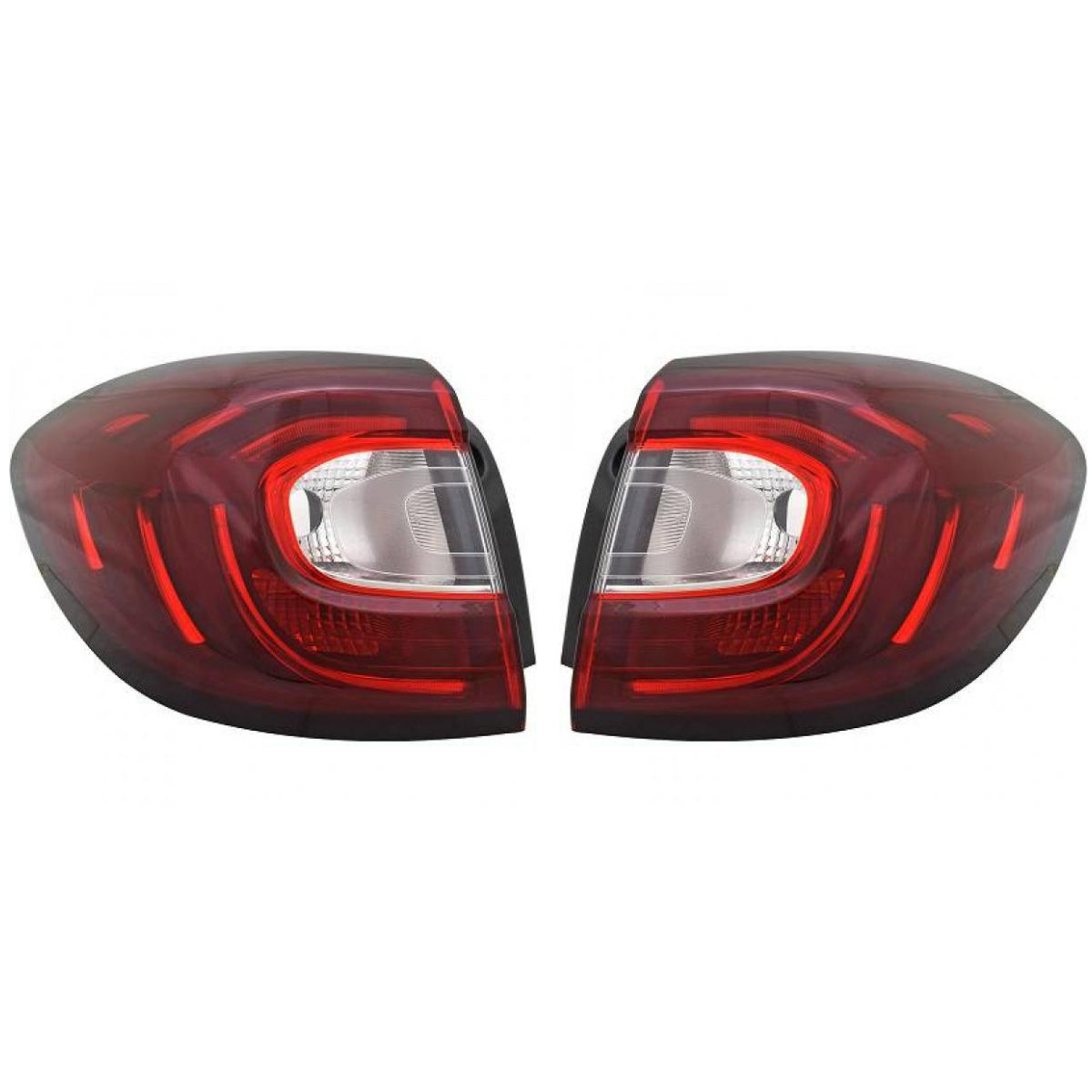 Depo / TYC Rückleuchte außen LED SET passt für Renault Captur I (J5) ab 17-20